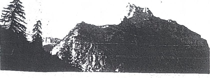 Page 52 de l'album : sommets vus des alpages (Pointe de Sales ou Avoudrues, légendes de la page).