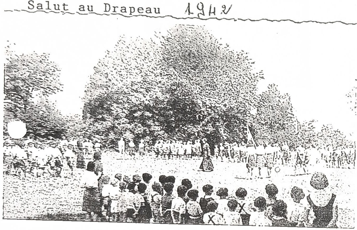 « Journée du Souvenir : 14 juillet », date manuscrite 1940 ou 1942.